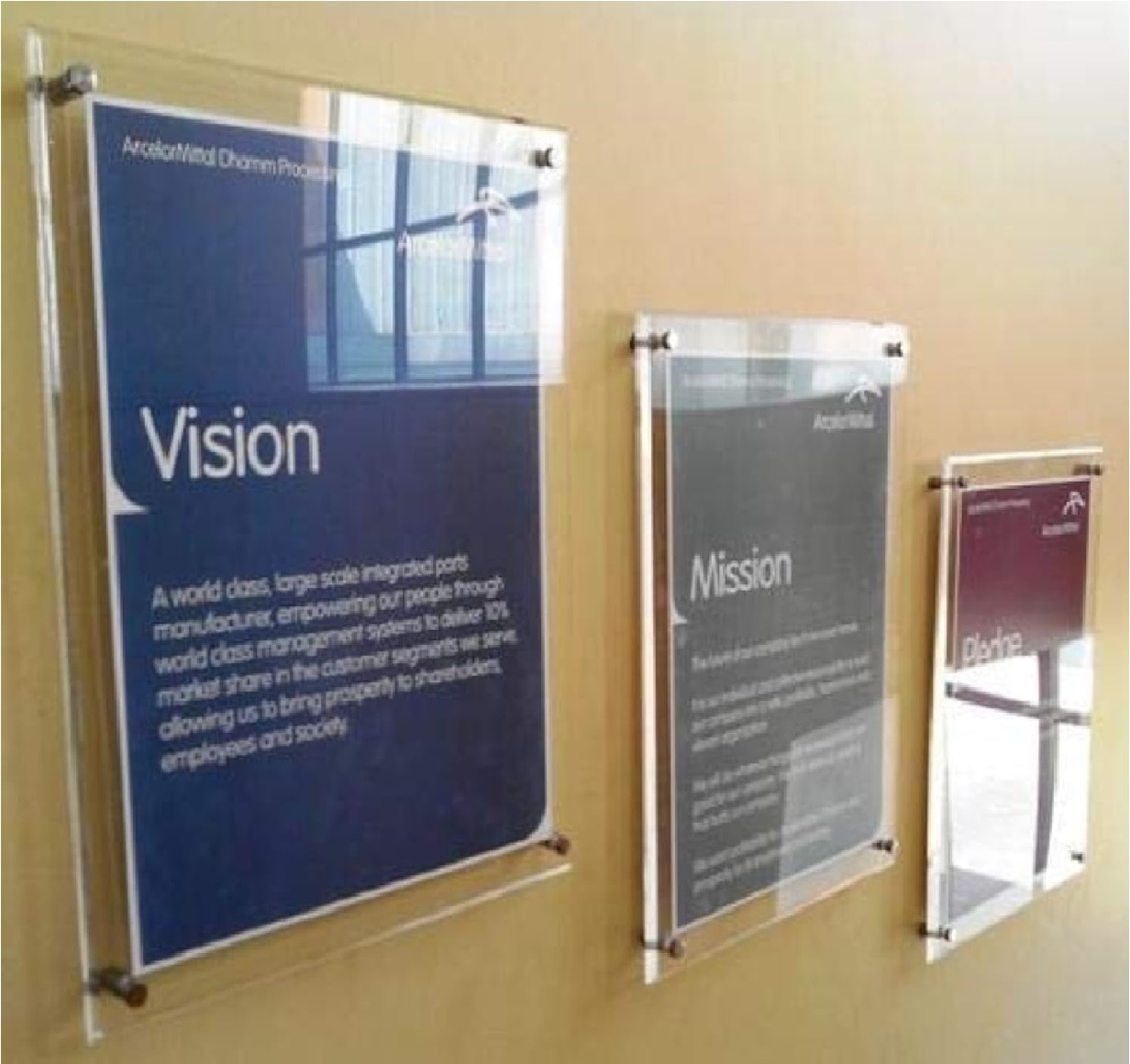 Acrylic Sandwich Board